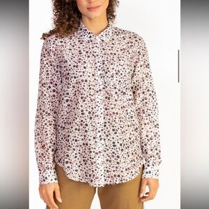 Xirena Ashton Blouse in Crystal Clear size Large, like new!